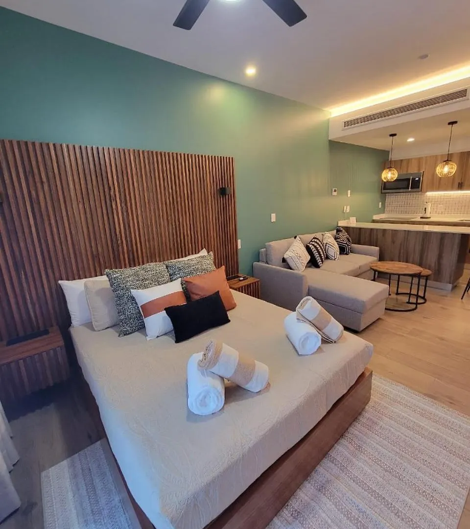 Modern Playacar Condo With Poolside Views & Nature Playa del Carmen
